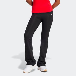 Pantalón Fitness Mujer Negro Acampanado.XS Negro