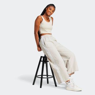 PANTALÓN ADIDAS MUJER GRIS.XL Gris