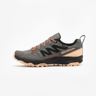 Zapatillas de montaña y trekking impermeables Mujer Salomon Saliba gris.40 . Gris
