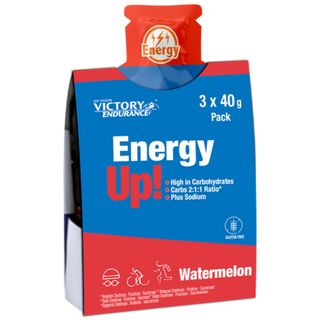 ENERGY UP GEL PACK 3 x 40G SANDIA.Talla única