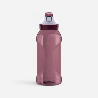 Bidón 500 niños 0,5L Ecozen® con tapón instantáneo, pipeta y pajita senderismo.Talla única Rosa