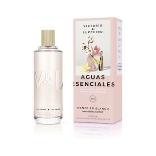Agua Para Mujer Esencial Mente En Blanco V&L, Vaporizador 250 Ml