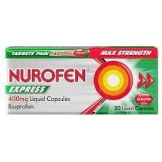 Nurofen Express 400Mg Liquid Capsules 20S