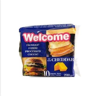 Fromage Fondu Cheddar X10 200G Welcome