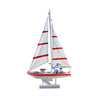 BATEAU 0327103 ROUGE 25x7x42 CM