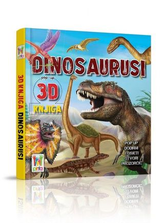 3D Knjiga - Dinosaurusi