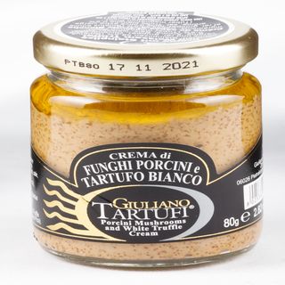 Crema De Setas Porcini Y Trufa Blanca 80 Gr.