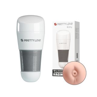 Мастурбатор анус PRETTY LOVE KITTY TPR ABS Silicone (BM-00900T49NN-1)