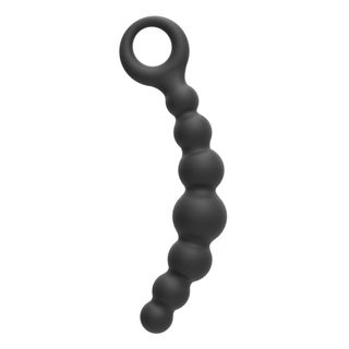 Bile Anale Hard Beads Silicone 17.9 CM Black PL