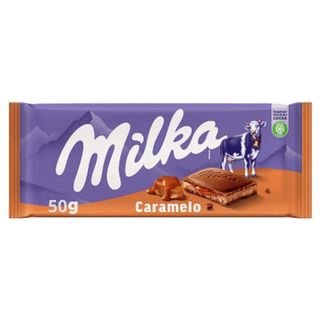 Tablette Choco Lait Caramel Milka 55 G