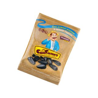 Насіння соняшника смажене «Сан Санич Преміум», 70г