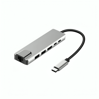 Adaptateur Hub Multiport USB-C 6 en 1
