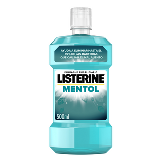 Elixir Listerine Mentol 500Ml.