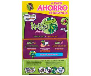 Toallitas Kandoo Melon 240