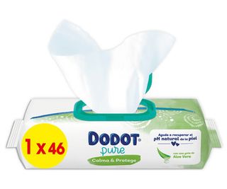 Toallitas Aloe Pure Dodot 46 Uds.