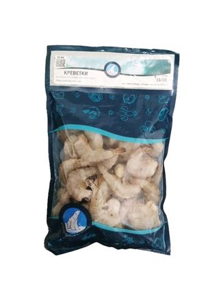 Креветка Vannamei сира, в панцирі, без голови 16\20 (1 кг)