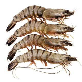 Креветка тигрова чорна з\г с\м 8\12 коробка 1 кг