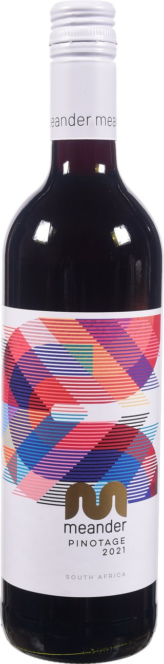 Вино Meander Pinotage 0,75 л сух. червон. (ПАР)