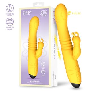 Honey Bee,  Vibrador Con Thrusting Y Pulsador