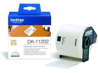 Etichette Brother Dk-11202 300pz 62x100 Mm Per Ql500 Ql500a Ql550 Ql560vp Ql570 Ql580n Ql650td Ql1050 Ql1060n Ql1000 - Crtbrtdk11202