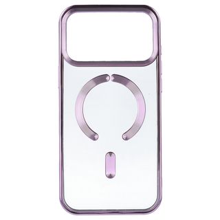 Funda Iron Logo Rosa Compatible con MagSafe para iPhone 17 Pro Max