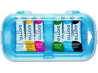 Guache Escolar GIOTTO 6 Cores (7 5 ml)