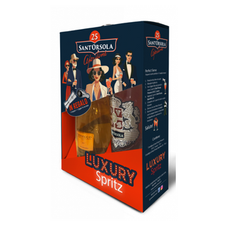 Sant'Orsola Luxury Spritz Prosecco DOC Luxury 75cl e Aperitivo 25 70cl