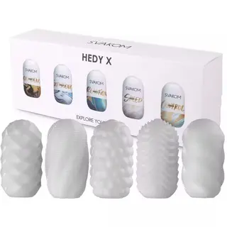 Pack 5 Fundas Masturbadoras  Hedy X