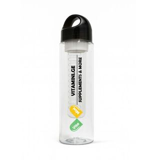 vitamini.ge - Fruit infuser bottle(700მლ)(ნაცრისფერი)