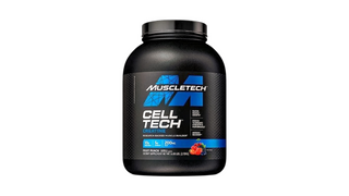 muscletech - cell tech(2.7კგ)(ხილის კოქტეილი)