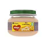 Пюре дитяче Milupa Хек з овочами з 6 місяців банка 80 г