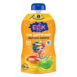 Сік Elfik Magic Яблуко-Манго без цукру для дітей з 5 місяців 175 мл
