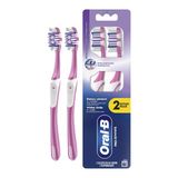 Зубна щітка Oral-B Pro 3D White Відбілювання середньої жорсткості 2 штуки