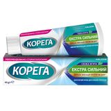 Фіксуючий крем для зубних протезів Корега Екстра сильний Свіжа м’ята 40г
