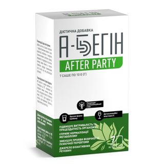 А-Бегін After party для перорального застосування саше 10 г №7