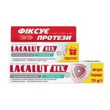 Набір Lacalut Fix для фіксації зубних протезів Крем з м'ятним смаком 70 мл + Крем з м'ятним смаком 40 мл