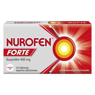 Нурофен Форте таблетки вкриті оболонкою 400 мг №24