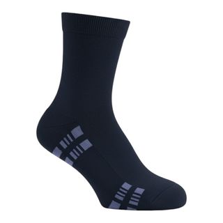 Шкарпетки чоловічі 29 чорні зі смугами махровий слід - [1247307]