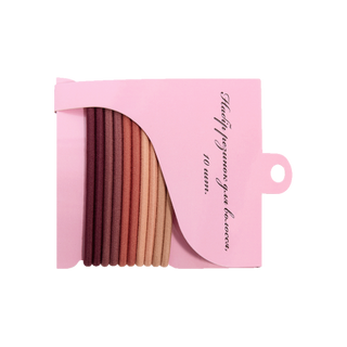 Набip peзинок для волоccя, 10 шт.