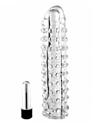 Vibro Penis Sleeve navlaka za penis 30 25120 X TRANSPA
