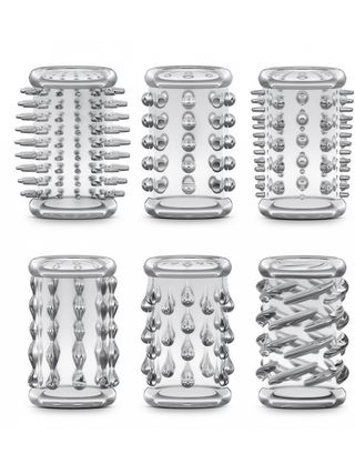 Stay Hard Cock Sleeve Kit Clear 330223