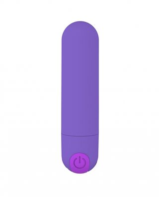 Power Bullet Glossy Matte Purple klitoralni stimulator 78 00007