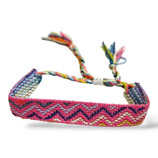 Bracelet tissé coloré A5