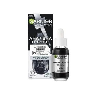 Garnier AHA+BHA Charcoal Anti-Imperfection Serum 30ml