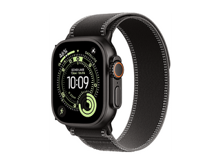 Apple Watch Ultra 3 GPS + Cellular 49mm Caja Titanio negro y Correa Trail Loop Negro/Charcoal - Talla M/L