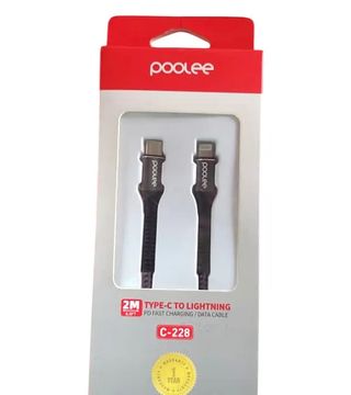 POOLEE C227 60W PD 2M TYPE C-C DATA CABLE