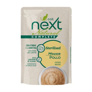 Next cat natural busta gr.70 mousse sterilised pol