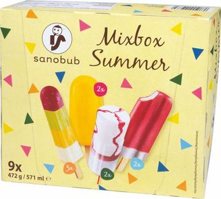 SLADOLED MIXBOX SUMMER SANOBUB 9/1 MPACK 472GR 11290429