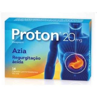 Proton - Omeprazol 20 Mg X 14 Cápsulas Gastrorresistentes