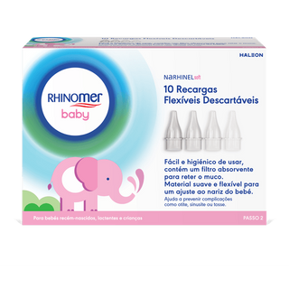 Rhinomer Baby Rec Flexível Descartável 10